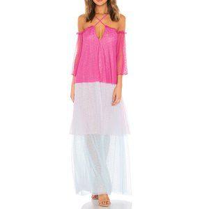 House of Harlow 1960 Frida Tiered Maxi